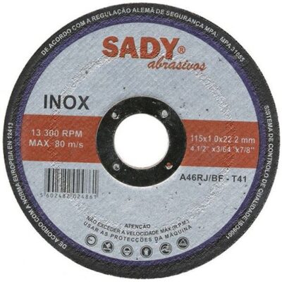 Disco Corte Inox 115x1mm