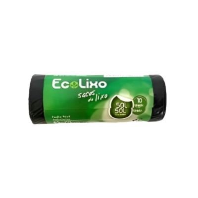 Rolo Sacos Lixo 10Un 50L 65x70Cm