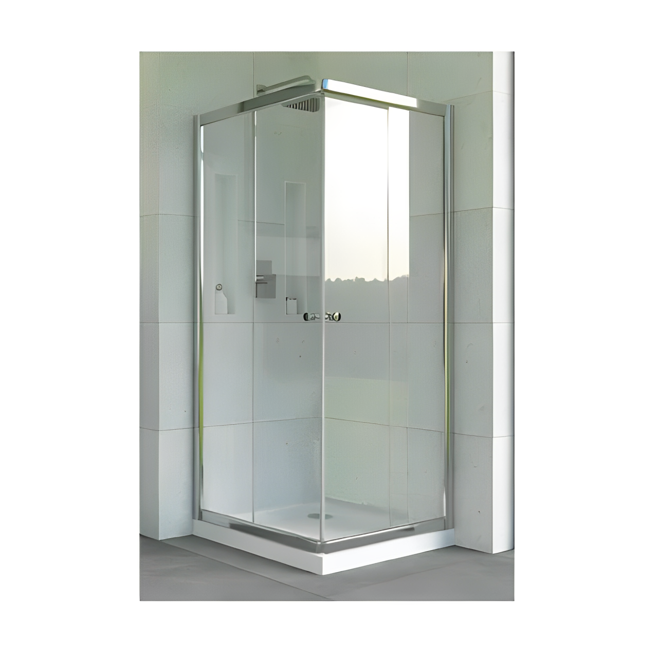 Cabine De Duche Cromado 80x80cm 2005