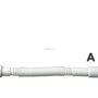 Tubo Flexível Com Vedação Cónica 400mm 1 1/2"x40-50