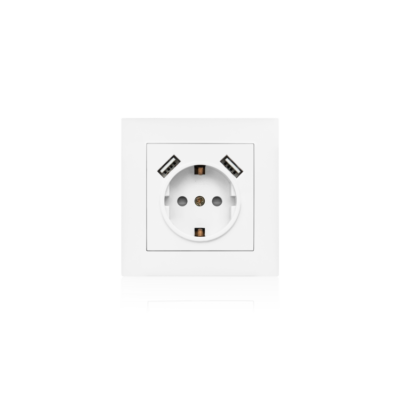Tomada Mista Schuko 2P...