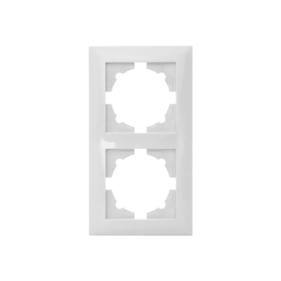 Espelho Duplo Horizontal/Vertical Branco