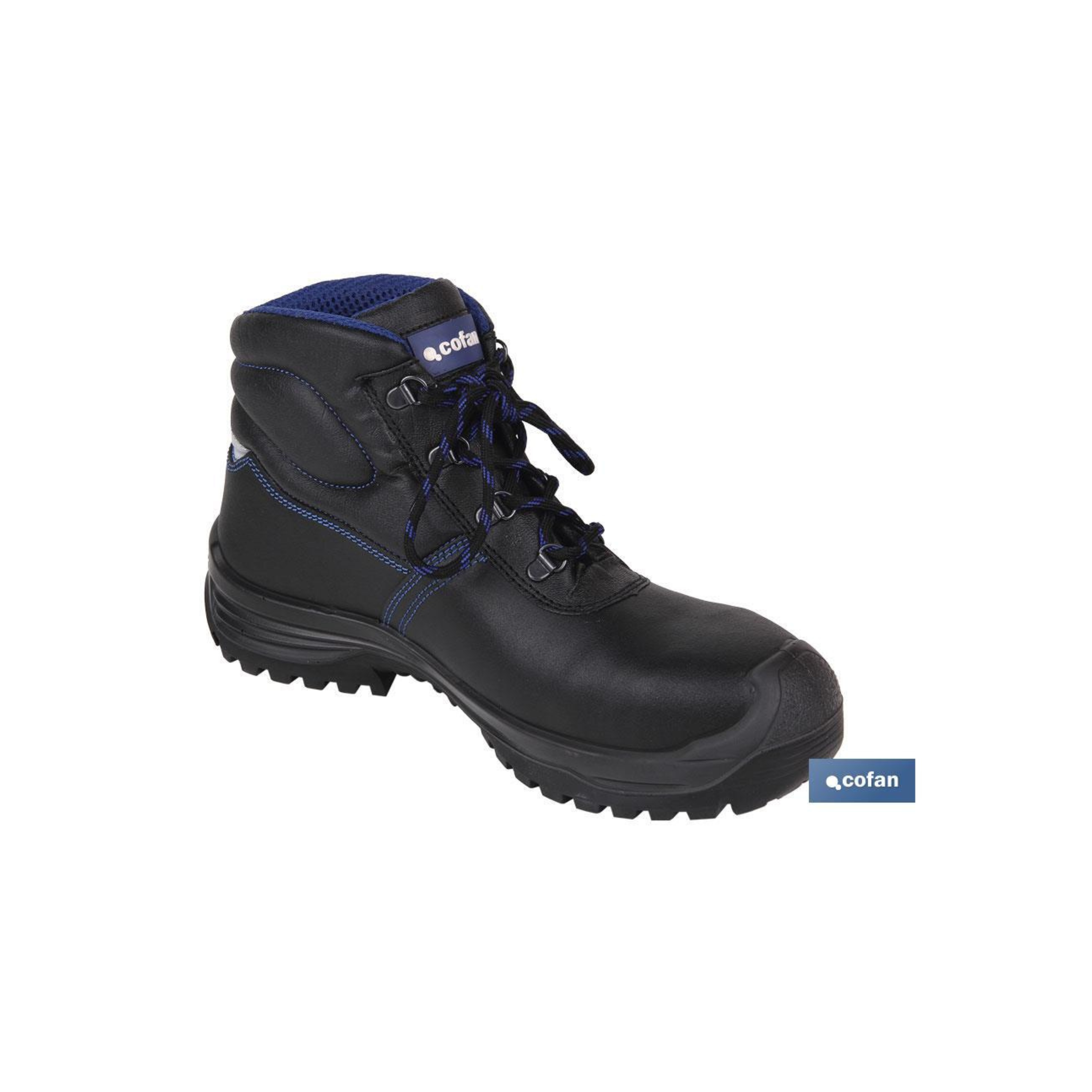 Bota de Pele Preta S-3 "Iskur" T.: 39