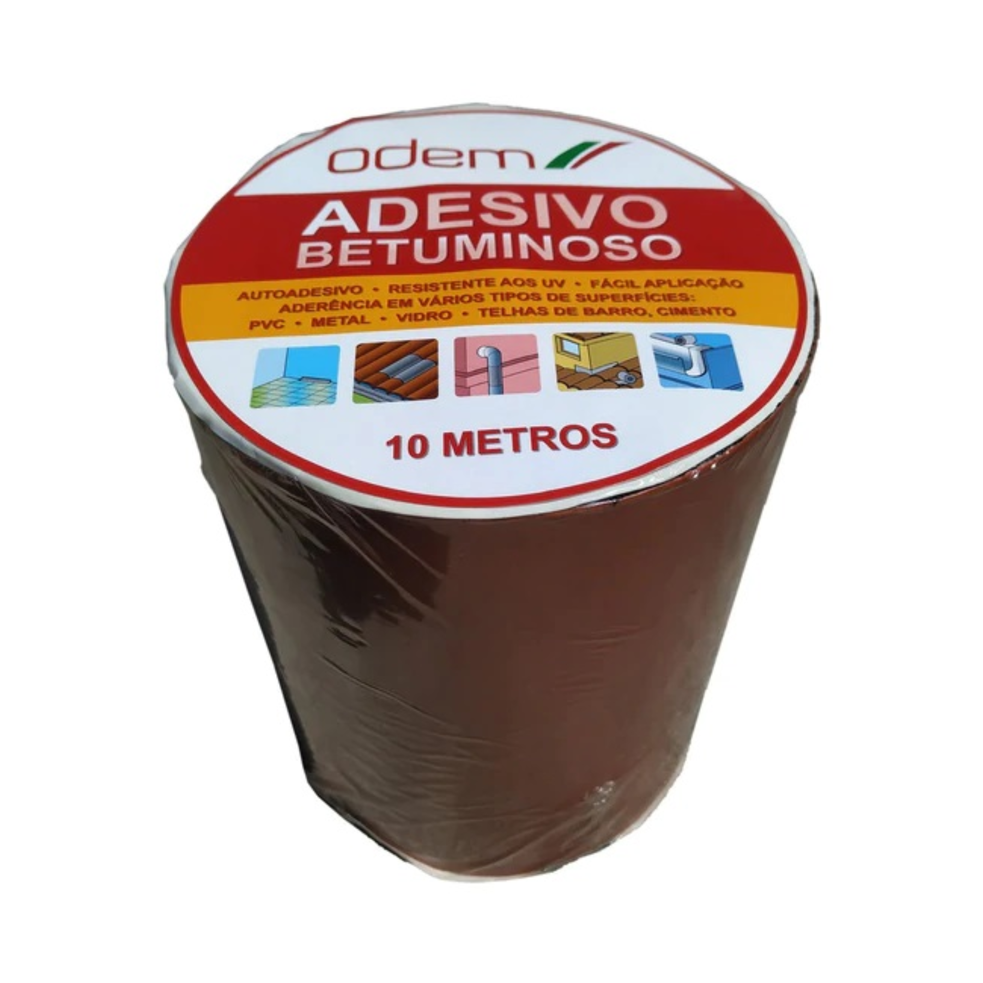 Adesivo Betuminoso Terracota 300mm x 10mt