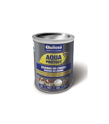 Silicone Impermeabilizante Ms Líquido 1Kg Terracota Quilosa