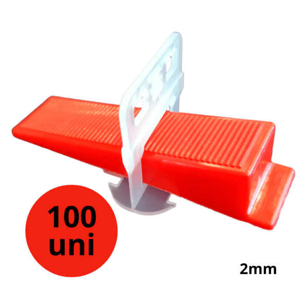 Distanciador Nivelador 2mm 100Un.