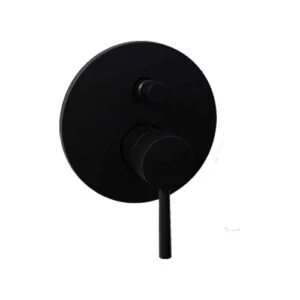 Torneira Monocomando de Encastrar 1 Via Print – Preto Fosco