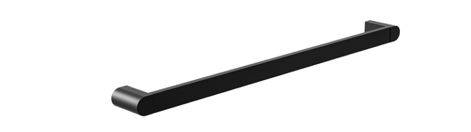 Toalheiro de Parede Duplo OMA2-490 – Preto Mate | AMIG