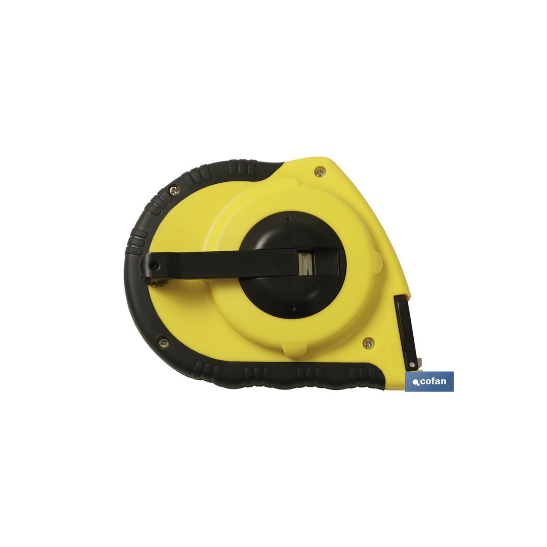 Fita Métrica de Aço Revestida de Nylon 50mts