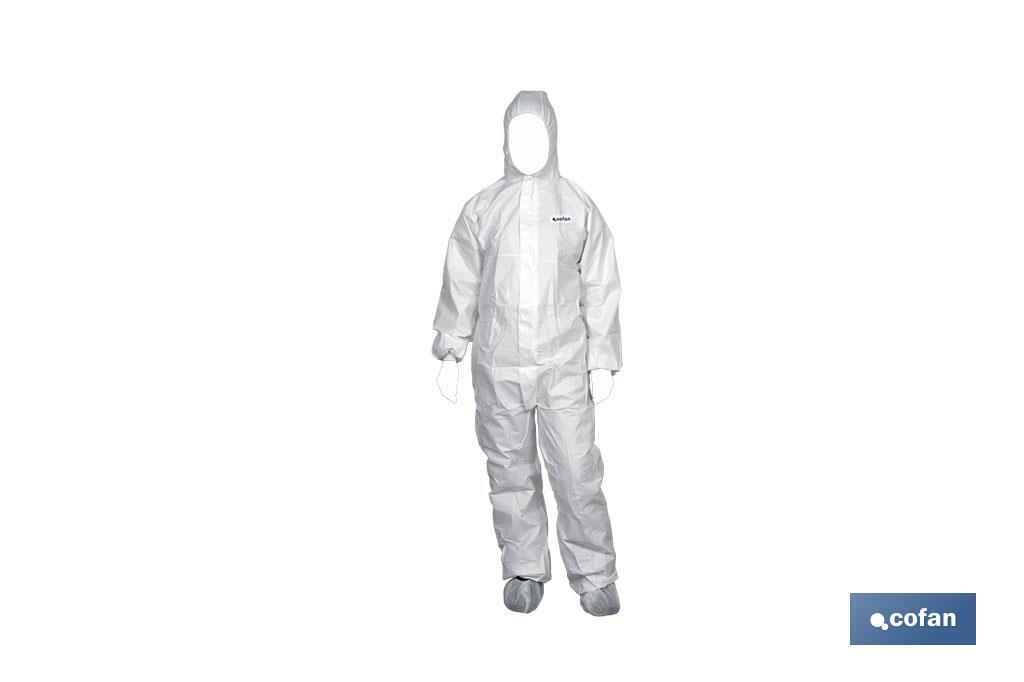 Fato Proteção Quimica C/Capuz Tipo 4, 5 e 6 T-XL